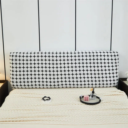 Headboard Bedhead Cover Dust Cover Double Bed Covers Durable Bed Back Protection Elastic All-inclusive Bedhead Cover Home Decor