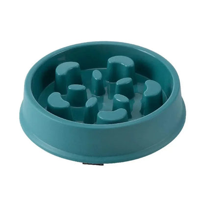 Pet Dog Slow Feeder Bowl Puppy Non Slip Puzzle Bowl Anti-Gulping Pet Slower Food Feeding Dishes Dog Bowl for Medium Small Dogs