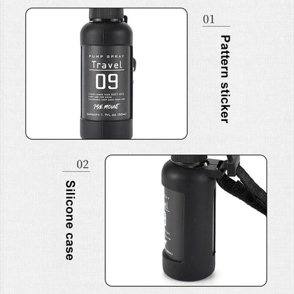 50/80ml Travel Bottle Leak Proof Outdoor Camping Trip Spray Bottle Alcohol Dispenser Leak Proof Portable Spray Bottle