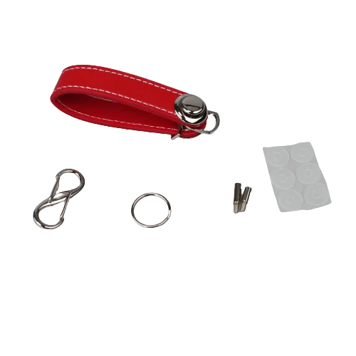 Car Key Pouch Bag Case Wallet Holder Chain Key Wallet Ring Collector Housekeeper Pocket Key Organizer Smart Leather Keychain