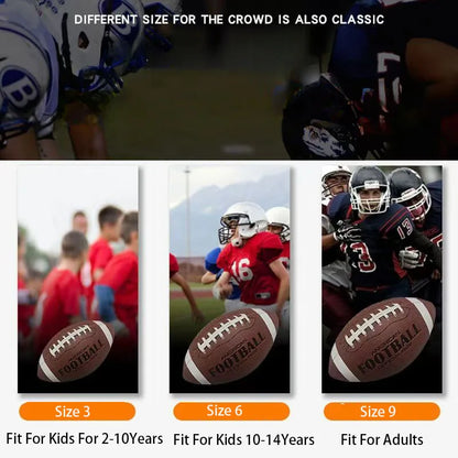 American Football Soccer Rugby Association Football Footy Ball Size 3 6 9 Sports Football Adult Kid Group Training Game Supplies