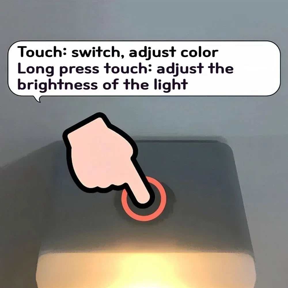 Coffee Shop Fridge Stickers Magnetic Creative Convenience Store Light Signs Home Decorative Ornaments  Luminous Light Boxes