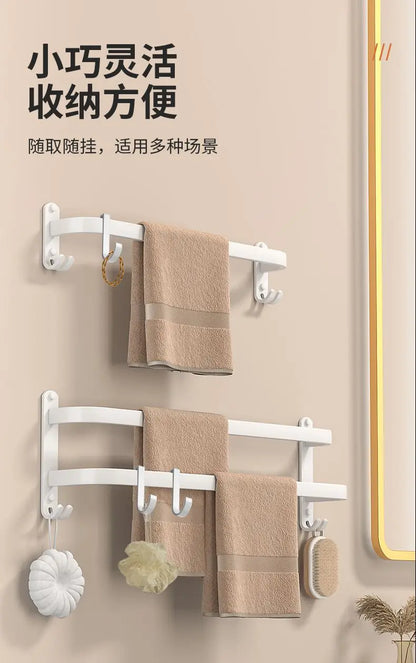 S-hook, Rack special accessories for sliding removal Space, Aluminum punch-free solid thickened metal hooks,5PCS