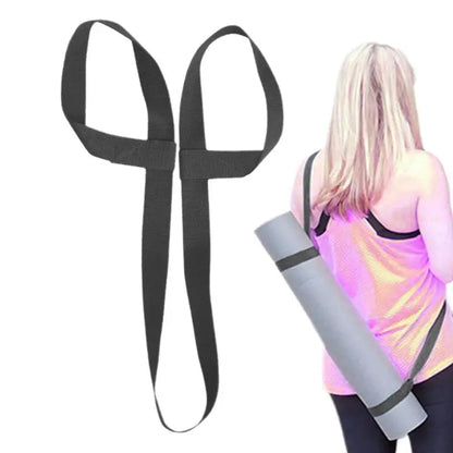 Yoga Mat Carrier Lightweight Yoga Mat Sling Hands-Free Yoga Mat Holder Strap Yoga Mat Carrying Strap for Gym Exercise