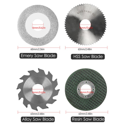 2.5inch Circular Saw Alloy Saw Blade Diameter 63mm HSS Saw Blade Emery Saw Blade Resin Saw Blade Electric Saw Blade Power Tools