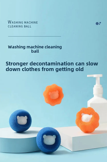 Washing Machine Lint Catcher Reusable Pet Hair Remover Ball Laundry Filter Wool Fur Collector Home Cleaning Essential