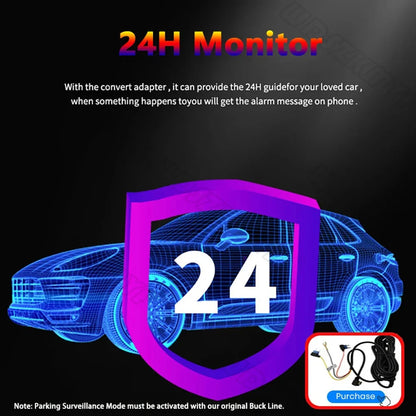 3Camera Dash Cam For Car Camera 1080P Video Recorder WIFI Car DVR 2lens Front Rear View Camera Night Vision Car Accessories