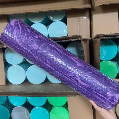 Extended 90cm  EVA Foam Roller Me Pattern Yoga Massage Sti Fitn Exercise Muscle Relaxation Roller