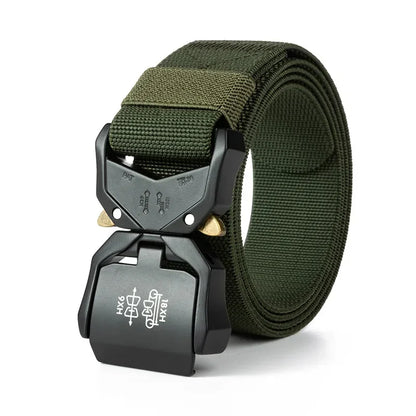 New Tactical Belt Quick Release Elastic Belt Casual Tooling Training Belt Men's Trousers Belt