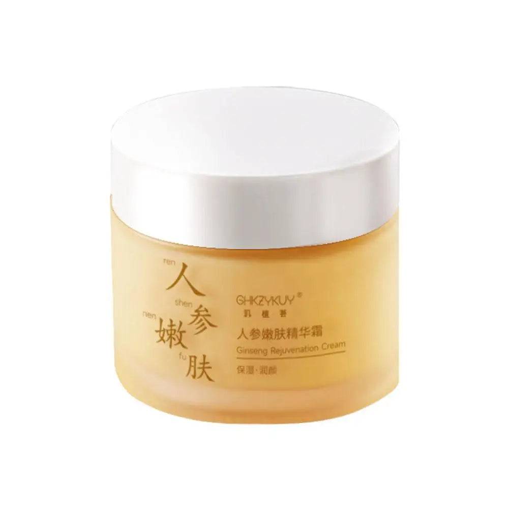Ginseng Face Cream Firming Brightening Water Moisturizer for Smooth, Radiant Skin, Anti-Aging Skincare Facial Cream Skincare