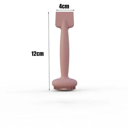 Makeup Tool Silicone Facial Cleansing Brush Double-Sided Scrubber Face Cleaner Pore Cleaner Exfoliator Skin Care Accessories