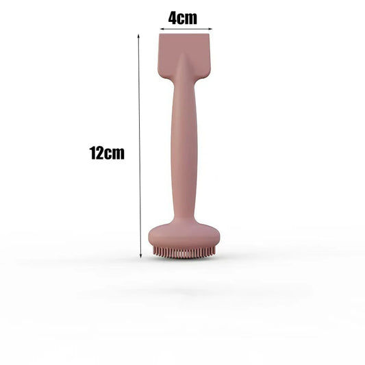 Makeup Tool Silicone Facial Cleansing Brush Double-Sided Scrubber Face Cleaner Pore Cleaner Exfoliator Skin Care Accessories