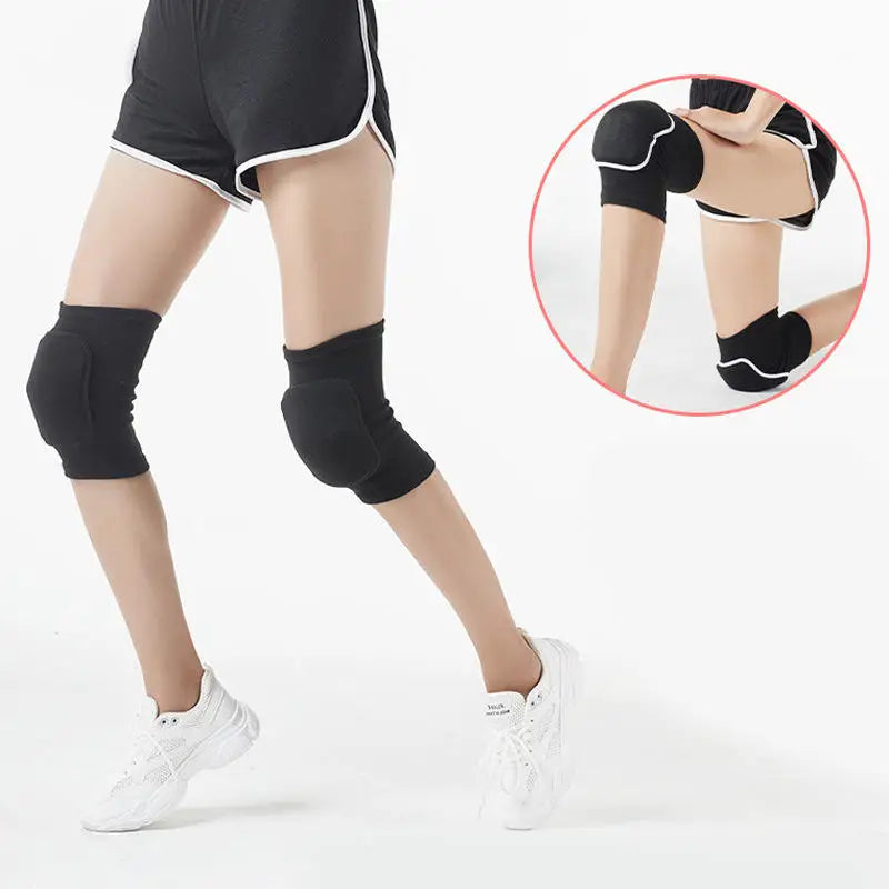 Dancing Knee Pads for Volleyball Yoga Women Kids Men Patella Brace Support  Kneepad Fitness Protector Work Gear