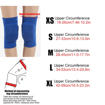 1Pair Sports Knee Pads for Men Women Kids Knees Protective,Knee Braces for Dance Yoga Volleyball Football Running Cycling Tennis