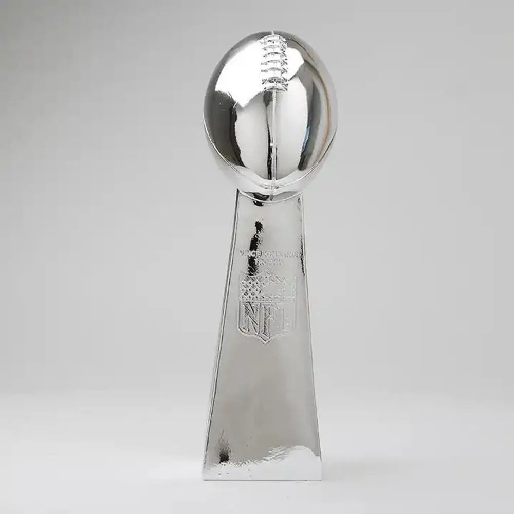 American Football Cup Fan Supplies Rugby Trophy Handicraft For Sports Super Cup Sports Competition Resin Trophy