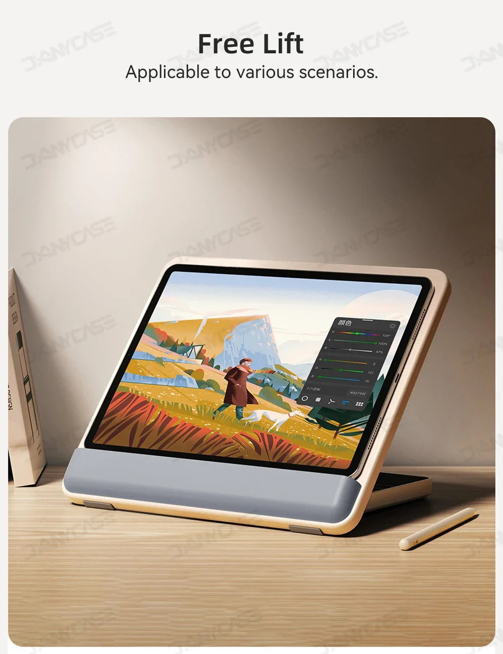 Tablet Stand Drawing iPad Stand For iPad Pro Xiaomi Samsung Lenovo Tablet Support Laptop Stand Book Holder Tablet  Accessories