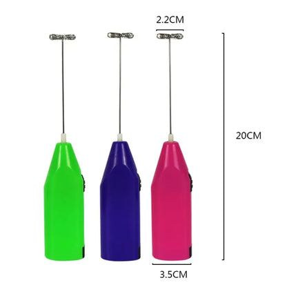 Electric Milk Frother Handheld Egg Beater Foamer Coffee Maker Electric Blender Mixer Mini Portable Blender Kitchen Tools
