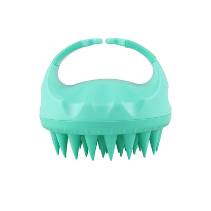 Scalp Massage Shampoo Brush for Hair Care Silicone Bath Brush Shampoo Shower Hair Comb Bath Ball Sponge Body Wash Bathroom Tool