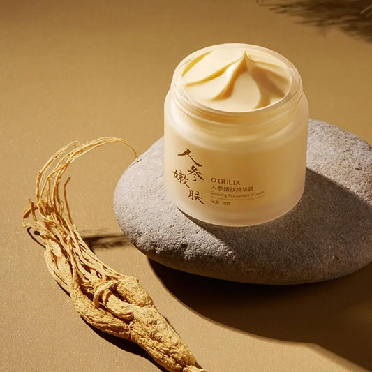 Ginseng Face Cream Firming Brightening Water Moisturizer for Smooth, Radiant Skin, Anti-Aging Skincare Facial Cream Skincare