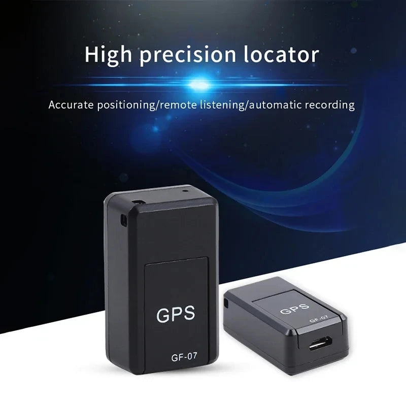 Gf07 Magnetic Mini Car Tracker Gps Real Timetracking Locator Device Magnetic Gps Tracker Real-Time Vehicle Locator Pet Tracker