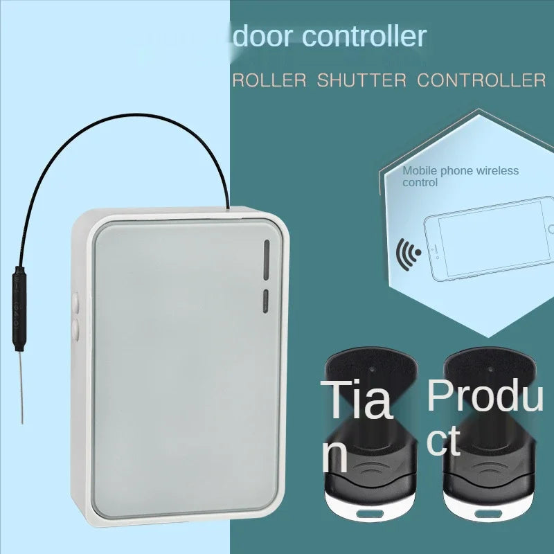 433MHz Smart Garage Door Opener Remote Controller, Phone App Control Roller Shutter Gate for Home Smart Life & Voice Control