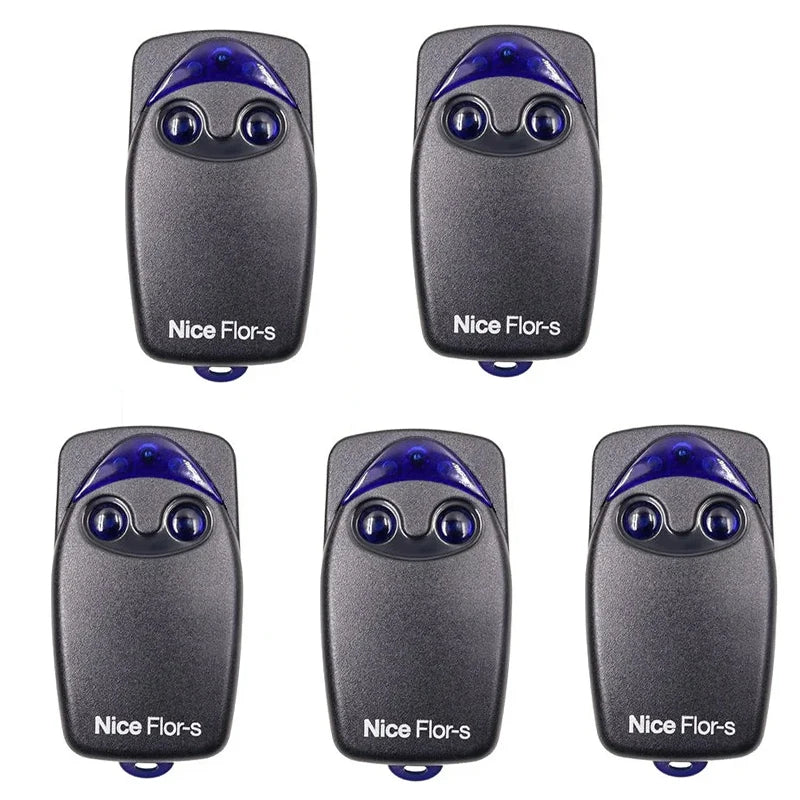 5 pcs/lot Nice Remote Control Transmitter Replace Original Flor Flor-S Flo2R Inti 433.92Mhz Gate Garage Remote Control