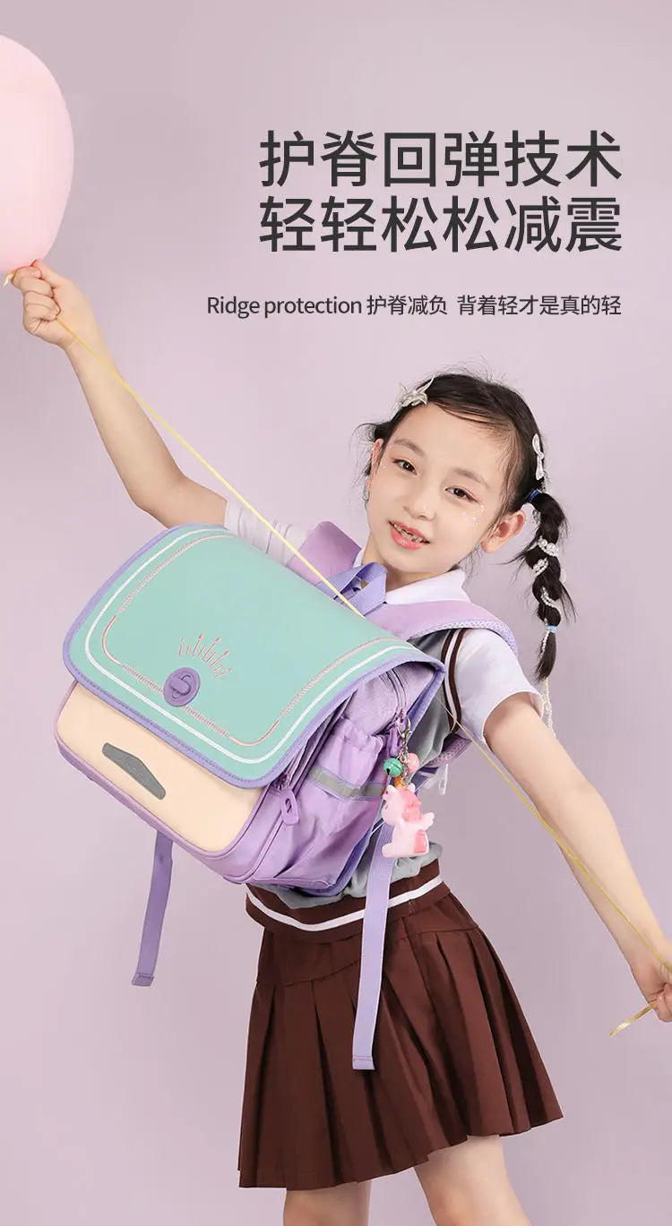 New Fashion School Bags for Boy Luxury Brand Children Backpack Japanese Style Girl Student Book Bag Kids Large Primary Schoolbag