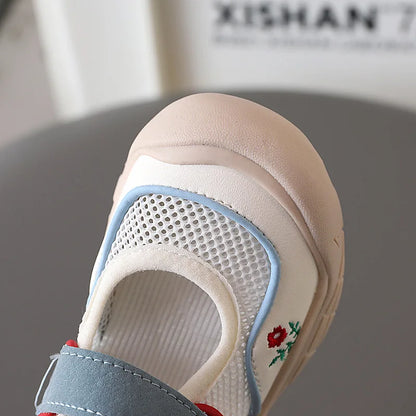 Kids mesh sneaker Anti-slip Sandal Toddler Boy Sports Shoe Girl Children Breathable Beach Sandal Soft Bottom sports casual Shoes