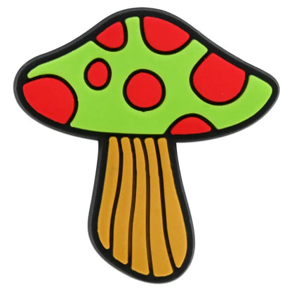 Cute Mushroom Shoe Charms Decoration for Crocs Pin Accessories Bracelet Wristband Party Party Gifts