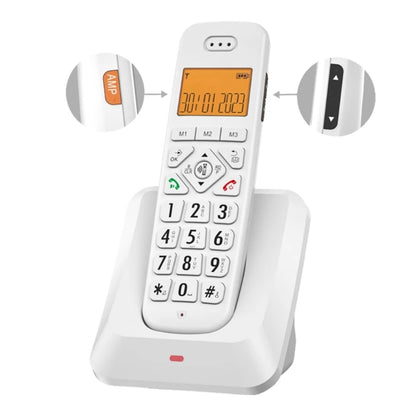 E56B D1011 Digital Cordless Handheld Phone for Business Offices Home Low Radiation