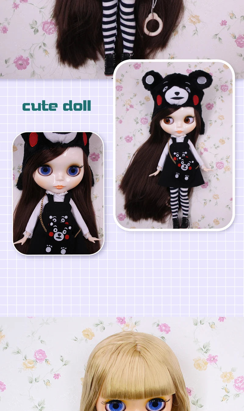 ICY DBS Blyth doll Joint Body 30CM BJD  Clothes Shoes Hand Set Fashion Dolls girl gift