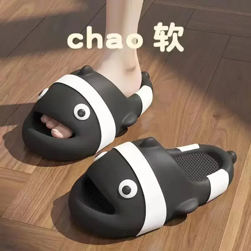 2024 Cute New Indoor Home Bathroom Anti Slip Platform Sandals Ladies Wear Slippers Summer Outing