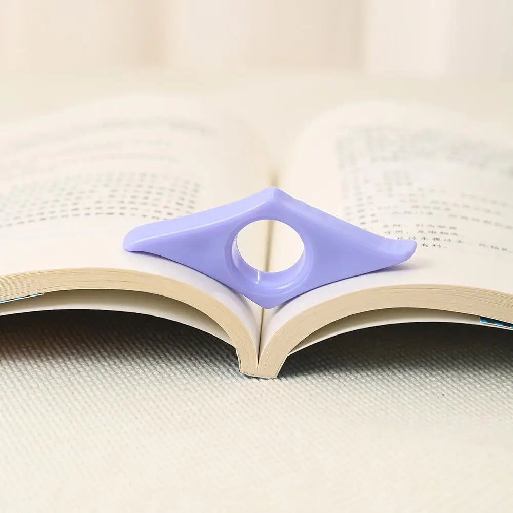 Thumb Book Support Book Page Holder School Supplies Expander Book Page Holder Reading Aid Book Spreader Bookmark Accessories