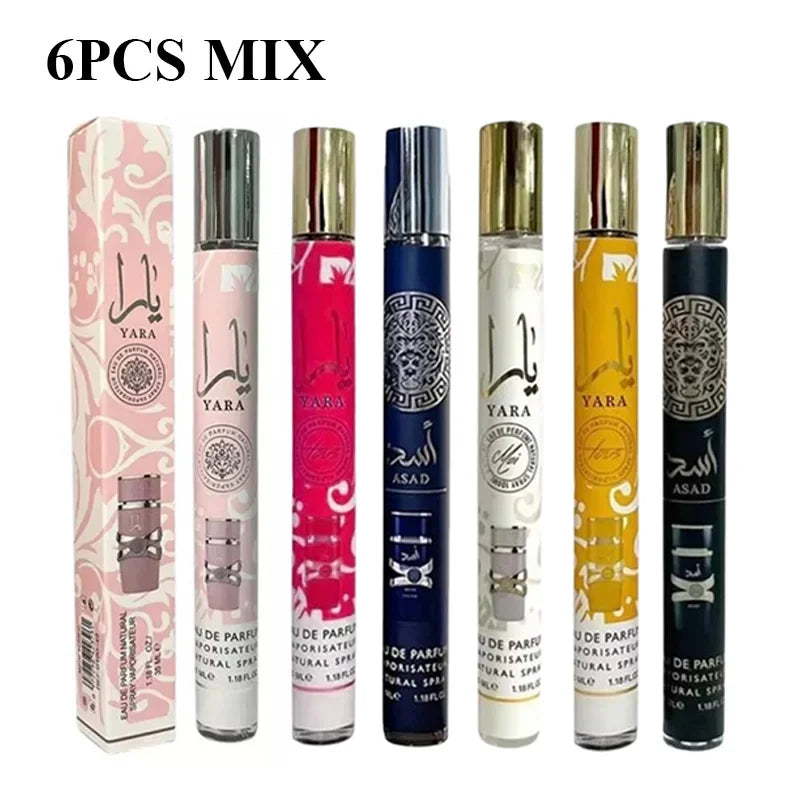 35ml Arabian Perfumes Lasting Fragrance Spray Floral Scent Eau De Parfum Cologne Deodorants High Quality Gifts Small Test Tube