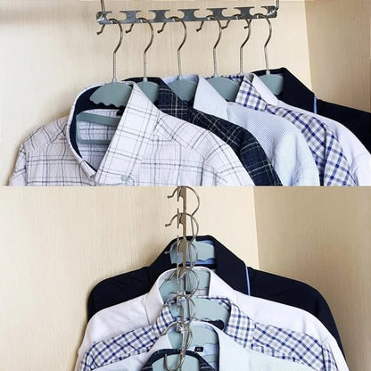 Multifunctional Pants Hanger Clothes Organizer Adjustable Pant Storage Rack Closet Organizer Trouser Hanger Home Organization