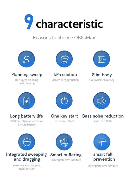 Automatic Sweeping Robot Vacuum Cleaner APP Control Water Tank Sweep and Wet Mopping Vacuum Clean For VIP Customers DropShipping