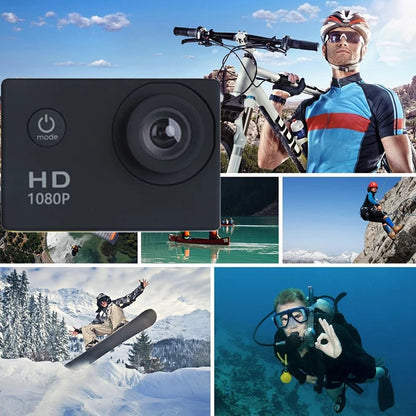 Underwater Waterproof Sports Dv Multifunctional Outdoor Riding Locomotive Sports Camera Sports Camera Diving Camera