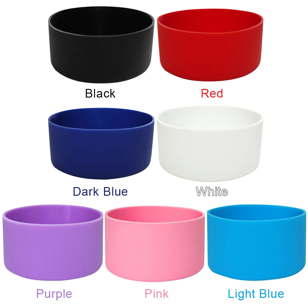 Silicone Boot Anti-Slip Protective Sleeve Bottom Protector Protective Bottom Base for Owala 24oz Flask Water Bottle