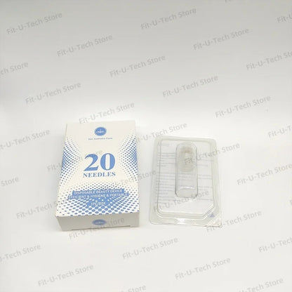 Hydra Roller 20pins Micro Titanium Needle Tips Derma Roller Skin Care Anti Aging Whitening Bottle Roller Reusable