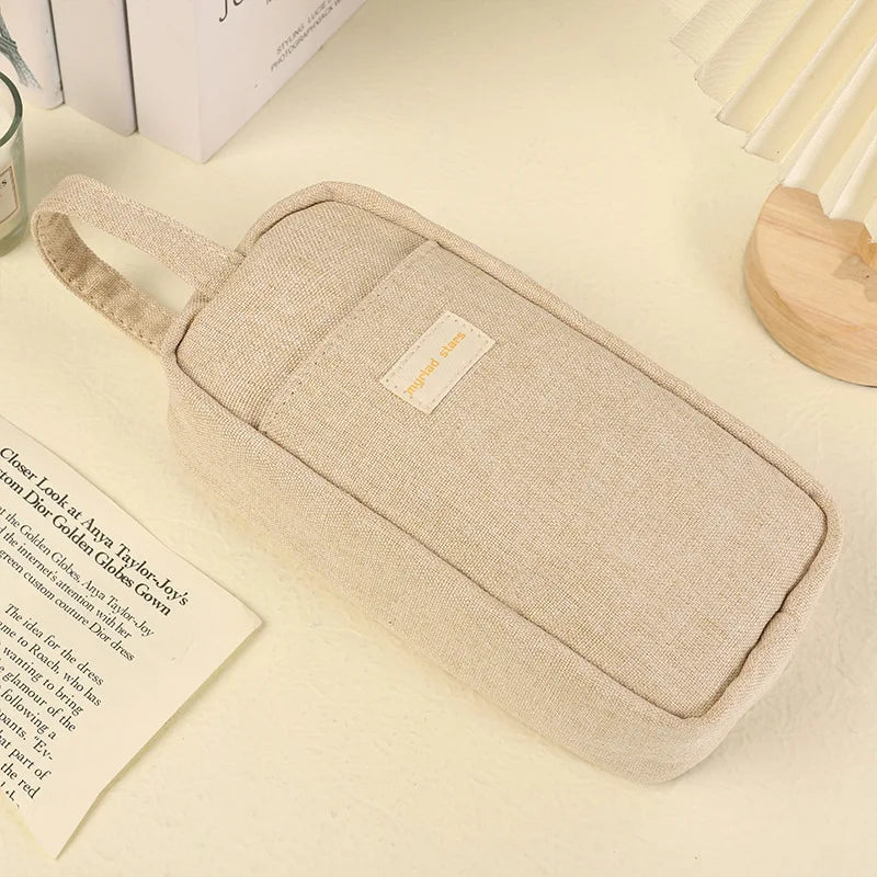 Large Capacity Pencil Case School Supplies Pen Case Estuches Escolar Pencilcase Kalemlik Trousse Kawaii Stationery pencil pouch