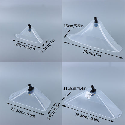 Windproof Nozzle Agricultural Electric Sprayer Nozzle Fan-type Spray Nozzle Wind Shield Agricultural Garden Irrigation Supplies