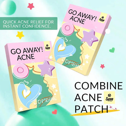 Colorful Acne Pimple Patches Lighten Pimple Marks Repair Acne Pimple Gentle Cleansing Non-Irritating Acne Pimple Patches