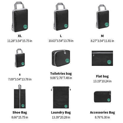 Compression Packing Cubes,Travel Packing Cubes for Carry on Suitcases, Expandable/Compression Bags for Clothes Travel Accessorie