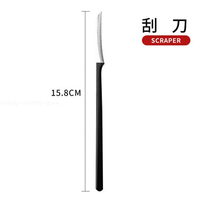 Stainless Steel Hand Foot File Callus Cuticle Dead Skin Removal Manicure Feet Pedicure Knife Toe Nail Scraper Foot Care Tools