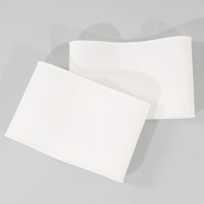 2pcs Non-Slip Silicone Soccer Sock Sleeves - Fit, Durable Grip for Athletes, Perfect for Football & Sports, Black - For Football