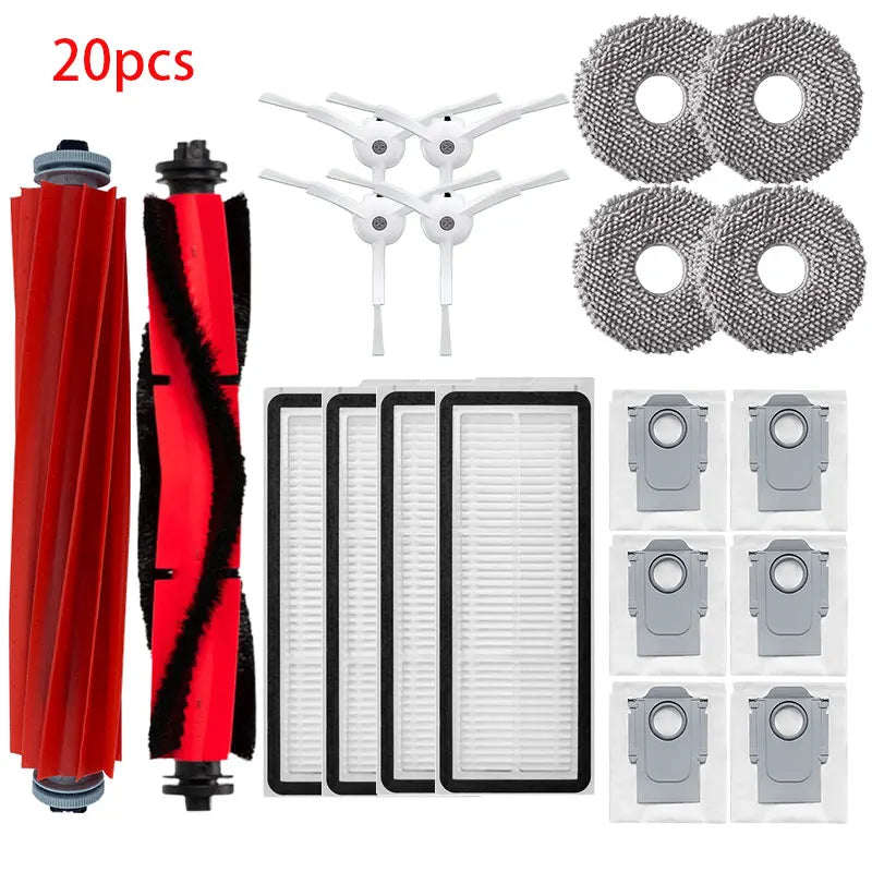 Roborock Q Revo Maxv / Roborock P10 Pro Robot Vacuums Main Side Brush Filter Mop Cloths Dust Bag Parts