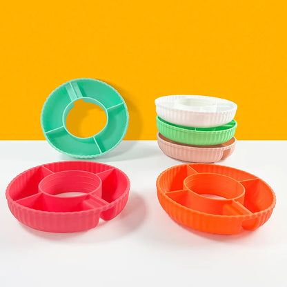 Snack Bowl For Stanley Cup, Silicone Snack Tray Compatible With Stanley Cup, Reusable Snack Ring
