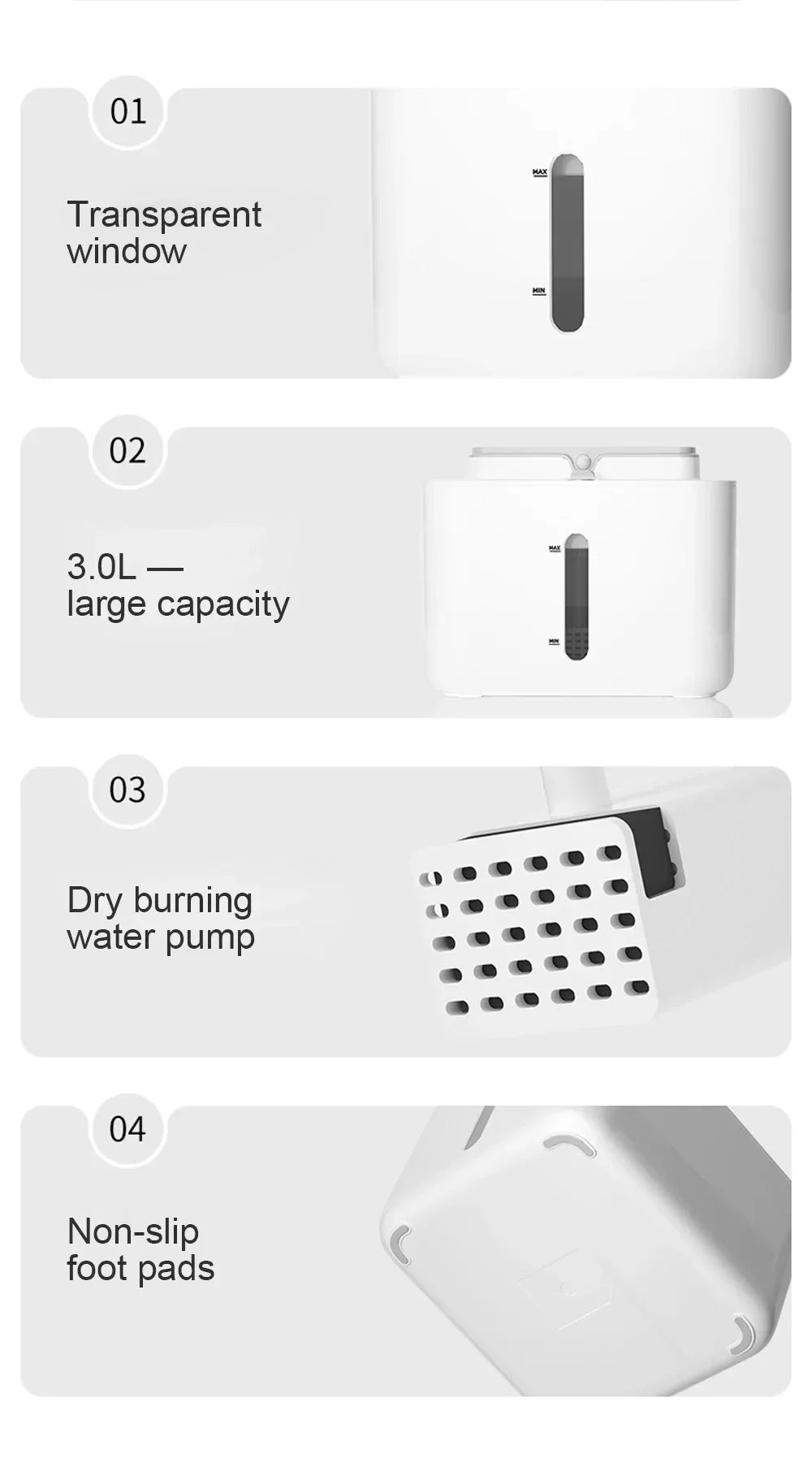 Wow, that's so cool! It's a smart pet water fountain.