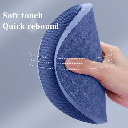 Yoga Knee Pads 2 Pack Yoga Knee Cushion Thick Exercise Pads for Knees Elbows Wrist Hands Head Foam Pilates Kneeling Pad Gym