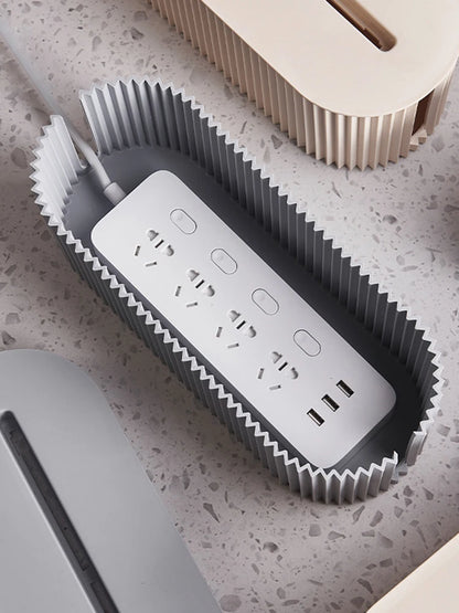 Household Socket Board Organizer Box, Multi-Functional Cable Management Box, Data Cable, Multi-Purpose Organizer And Finishing